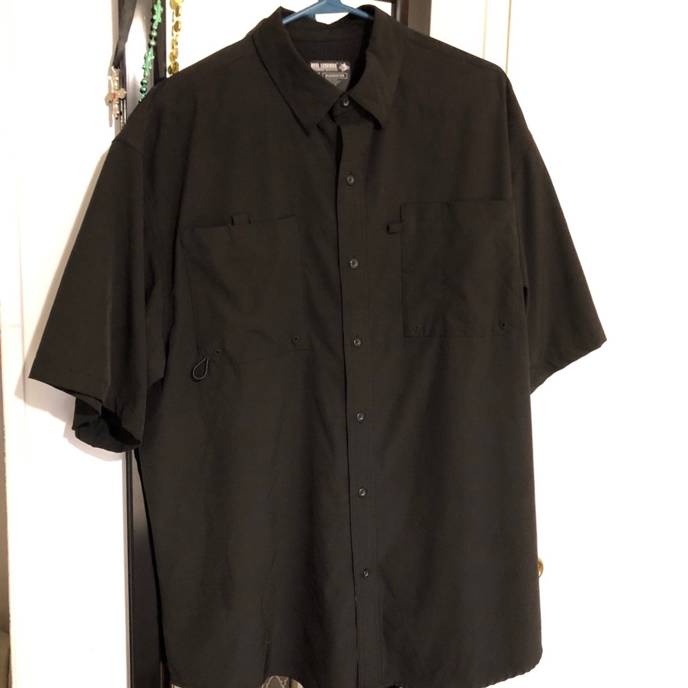 REEL Legends Shadester XL Black Outfitters Shirt